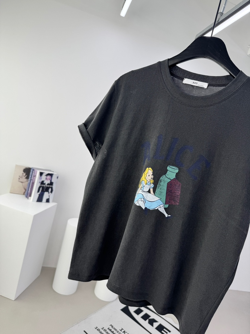 RED-A東大門實拍女裝新款推薦人氣熱賣職業真品26春夏T恤春款RED-AT恤圖色2