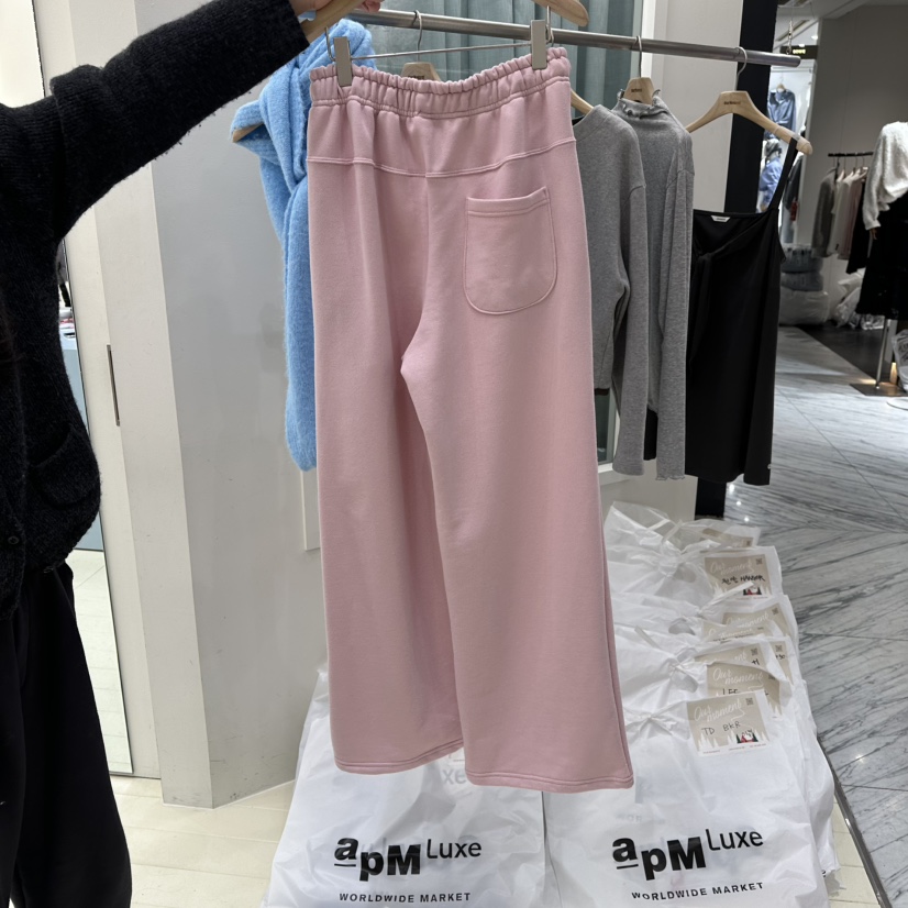 OURMOMENT東大門代購女士新款推薦26春夏時尚真品休閑褲春款OURMOMENT休閑褲