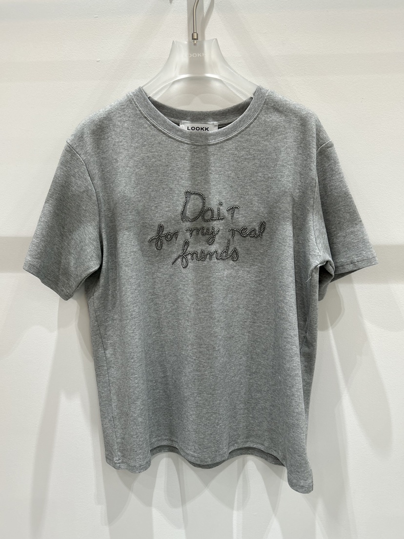 LOOKK/MIMME東大門直郵女士新款真品推薦休閑時尚T恤春款LOOKK/MIMMET恤圖色3