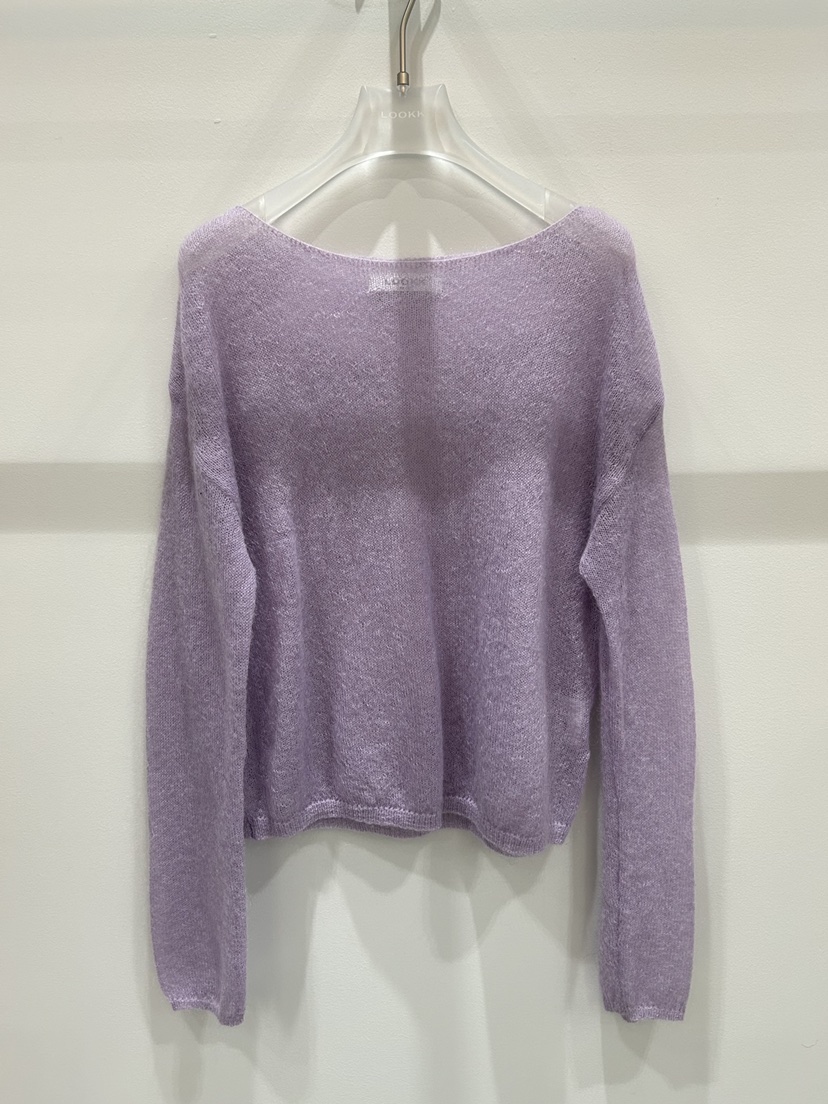 LOOKK/MIMME韓國代購女士新款時尚休閑針織衫馬海毛春款LOOKK/MIMME針織衫圖色2