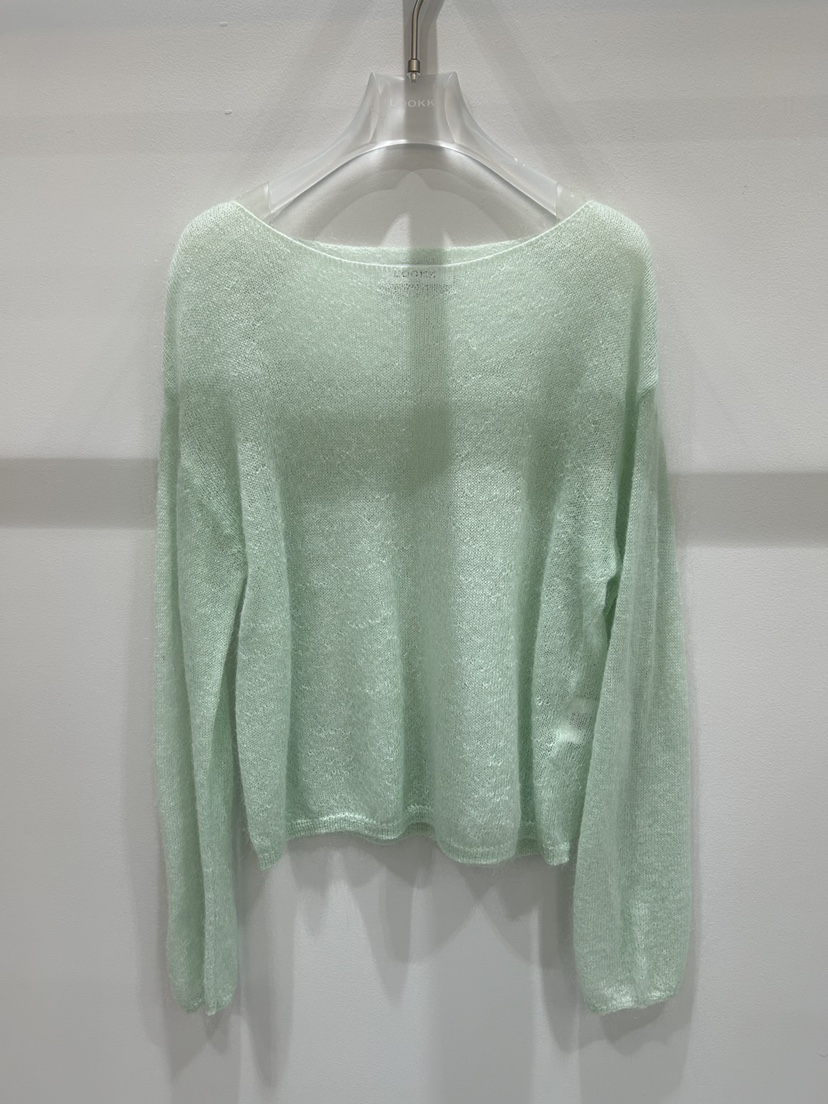 LOOKK/MIMME韓國代購女士新款時尚休閑針織衫馬海毛春款LOOKK/MIMME針織衫圖色4