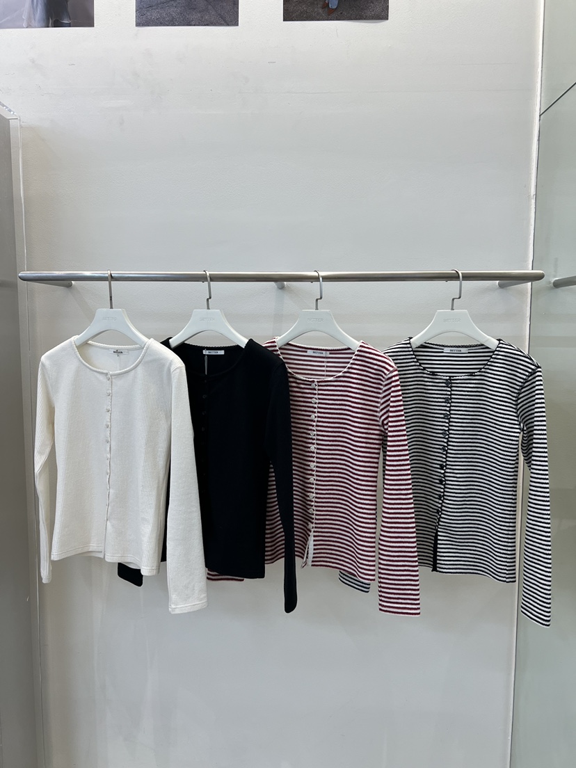 BETTER韓國代購女士新款真品推薦26春夏職業休閑長袖T恤春款BETTER長袖T恤