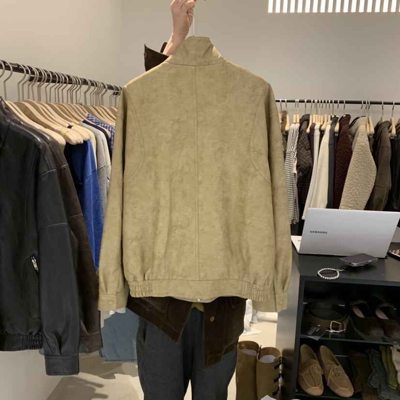 PLATE韓國代購女士新品休閑真品熱賣時尚人氣26春夏夾克皮革PLATE夾克