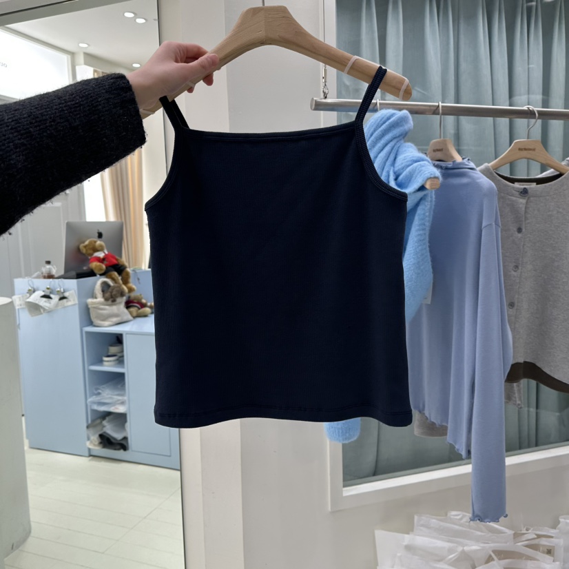 OURMOMENT東大門代購女裝新款時尚熱賣職業26春夏吊帶背心春款OURMOMENT吊帶/背心