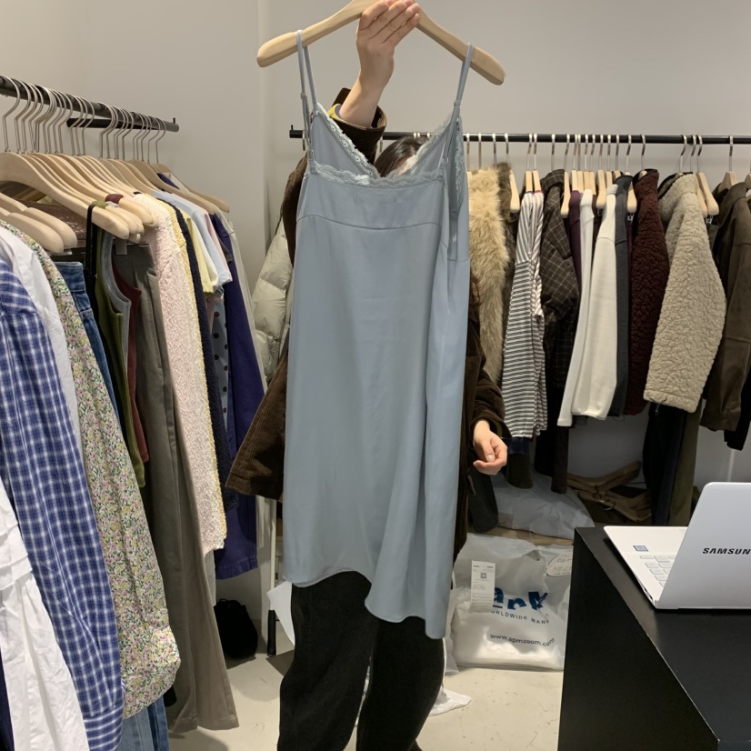 PLATE韓國代購女士新品人氣26春夏推薦熱賣真品連衣裙蕾絲PLATE連衣裙