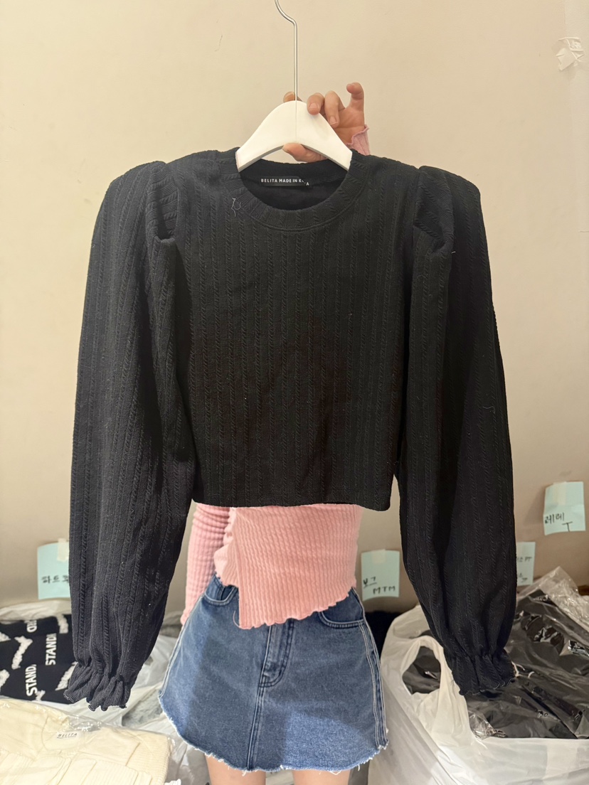 BELITA-L東大門直郵女裝新款推薦時尚人氣職業長袖T恤春款BELITA-L長袖T恤圖色3