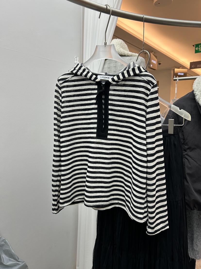 LOOKK/MIMME東大門直郵女裝新款休閑26春夏衛衣拉鏈春款LOOKK/MIMME衛衣圖色3