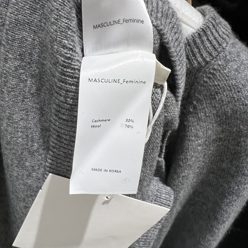 MASCULINE東大門實拍女裝新品休閑熱賣推薦真品針織衫兩面MASCULINE針織衫