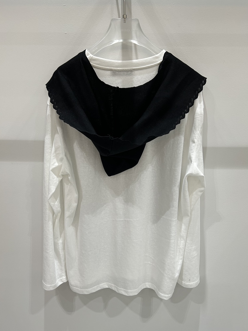 LOOKK/MIMME韓國代購女士新品26春夏真品長袖T恤含圍巾春款LOOKK/MIMME長袖T恤