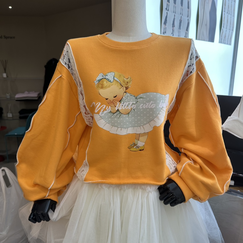 CHEAP-CHIC韓國直郵女士新品推薦休閑26春夏熱賣衛衣春款CHEAP-CHIC/CHARLES THE SECOND衛衣圖色1