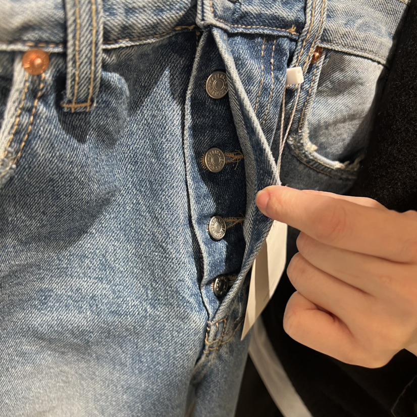 MASCULINE韓國直郵女裝新品推薦真品人氣職業牛仔褲直筒牛仔MASCULINE牛仔褲