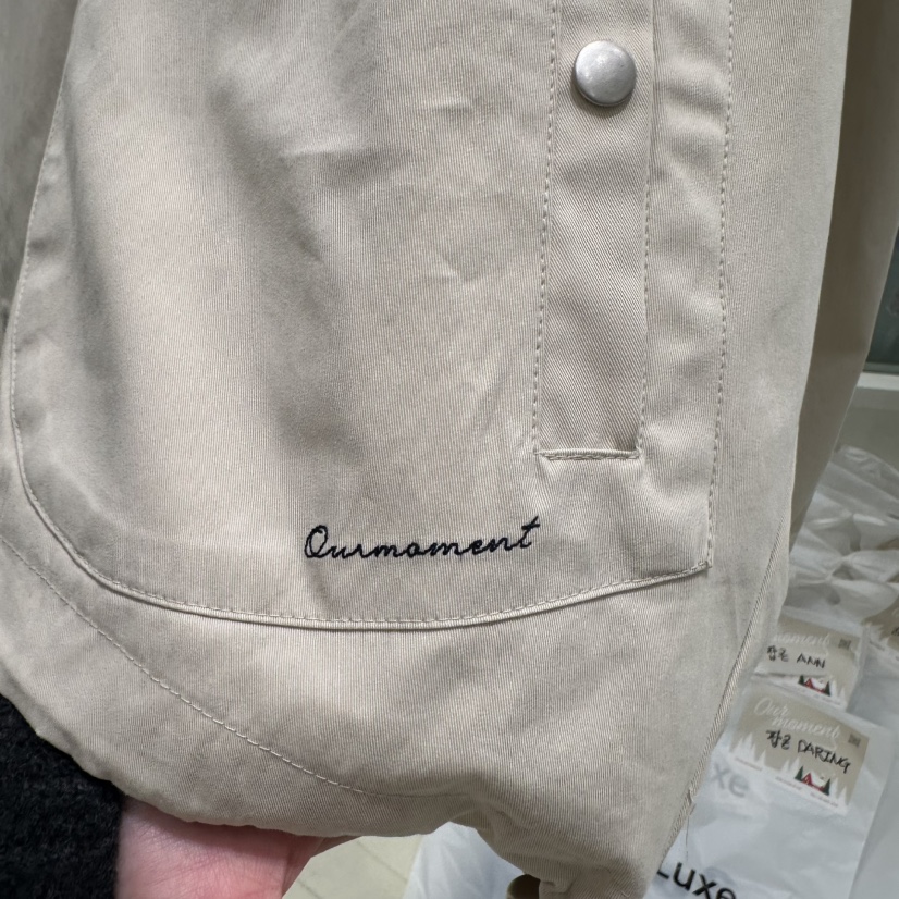 OURMOMENT東大門直郵女士新品時尚職業熱賣人氣真品夾克春款OURMOMENT夾克