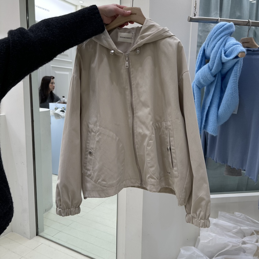 OURMOMENT東大門直郵女士新品時尚職業熱賣人氣真品夾克春款OURMOMENT夾克圖色1