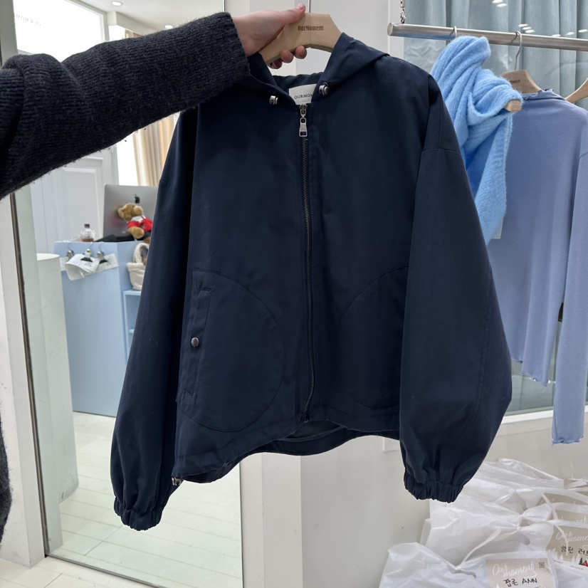OURMOMENT東大門直郵女士新品時尚職業熱賣人氣真品夾克春款OURMOMENT夾克圖色3
