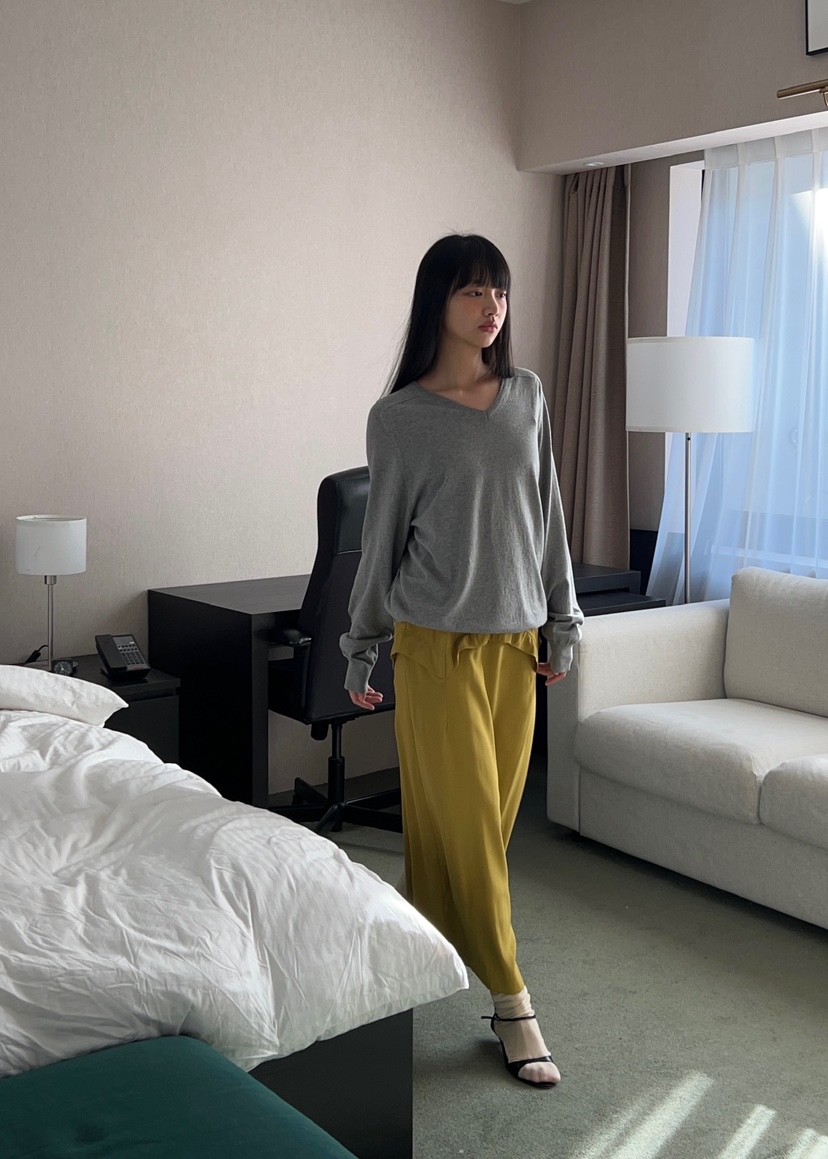 ANOTHER AVENUE東大門直郵女裝新品人氣熱賣時尚針織衫V領ANOTHER AVENUE針織衫