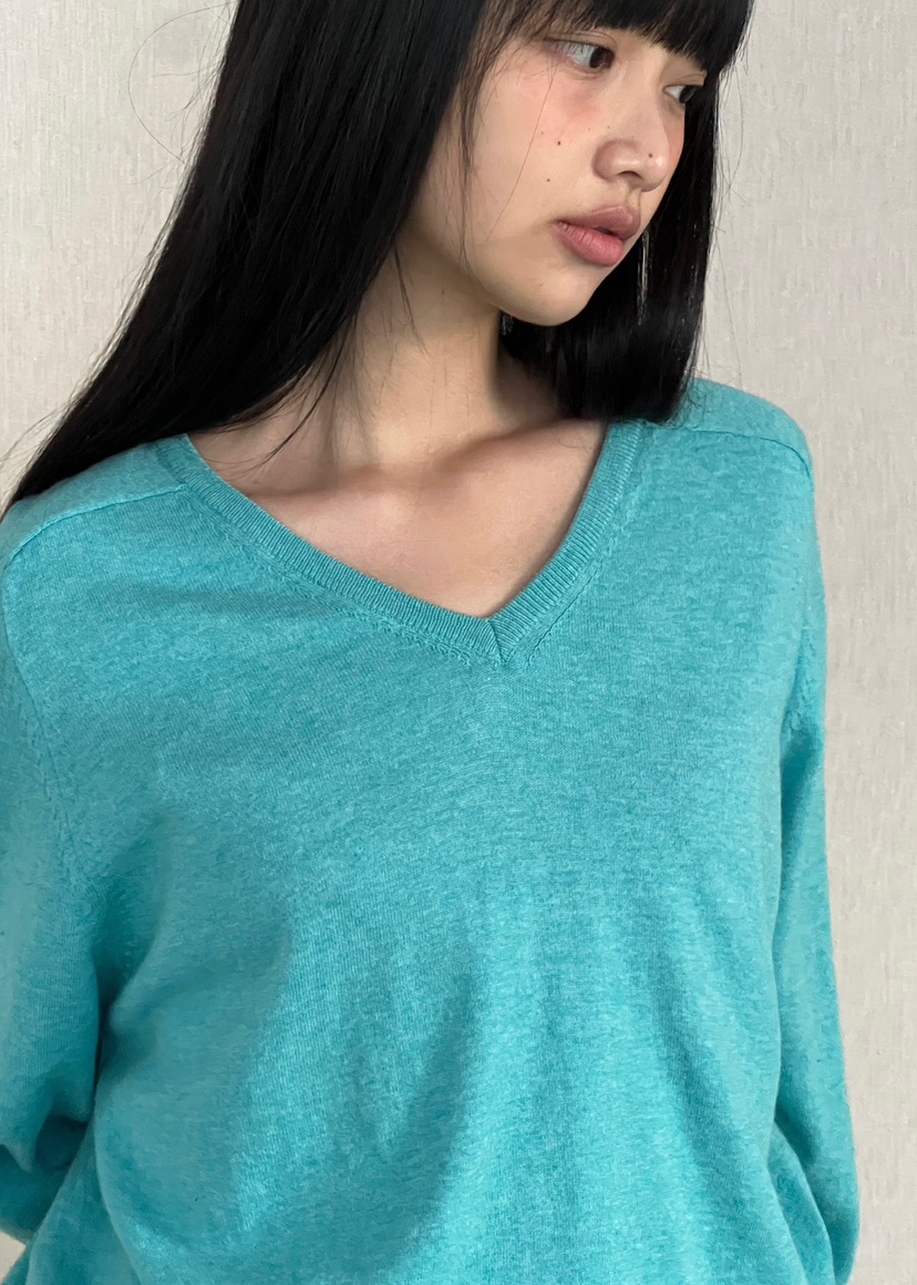 ANOTHER AVENUE東大門直郵女裝新品人氣熱賣時尚針織衫V領ANOTHER AVENUE針織衫