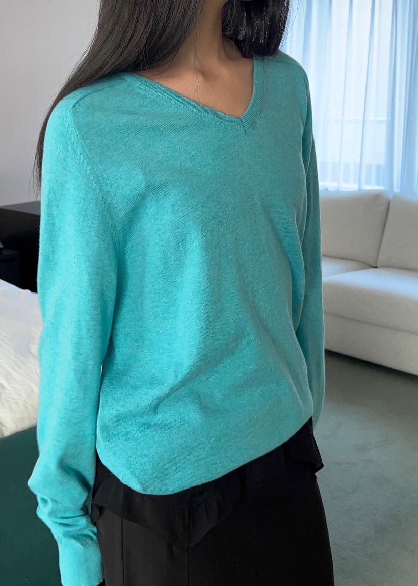 ANOTHER AVENUE東大門直郵女裝新品人氣熱賣時尚針織衫V領ANOTHER AVENUE針織衫