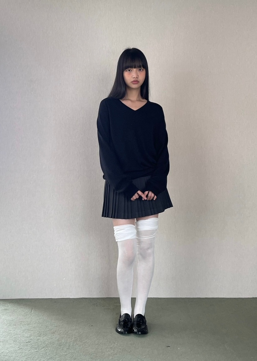 ANOTHER AVENUE東大門直郵女裝新品人氣熱賣時尚針織衫V領ANOTHER AVENUE針織衫