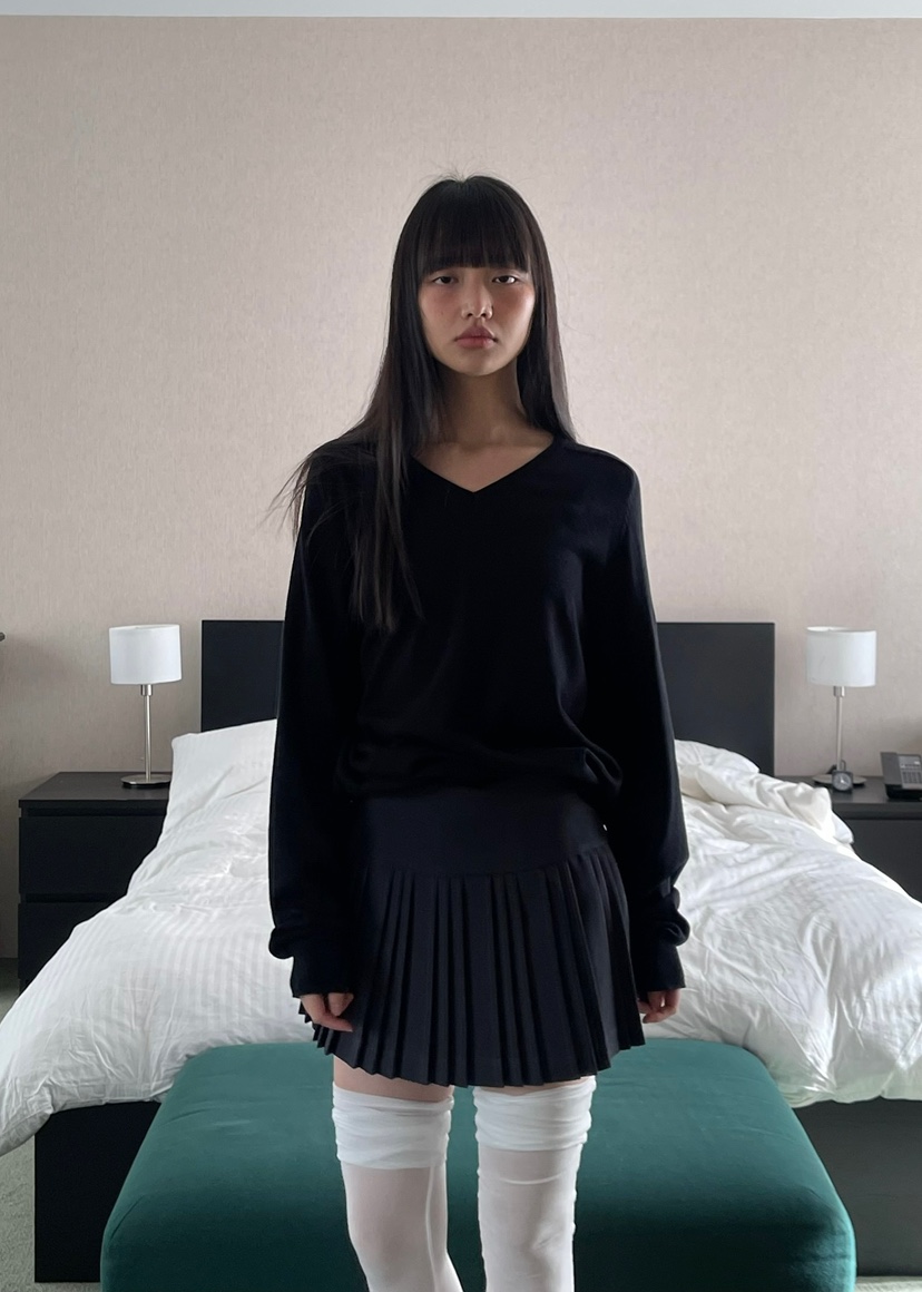 ANOTHER AVENUE東大門直郵女裝新品人氣熱賣時尚針織衫V領ANOTHER AVENUE針織衫