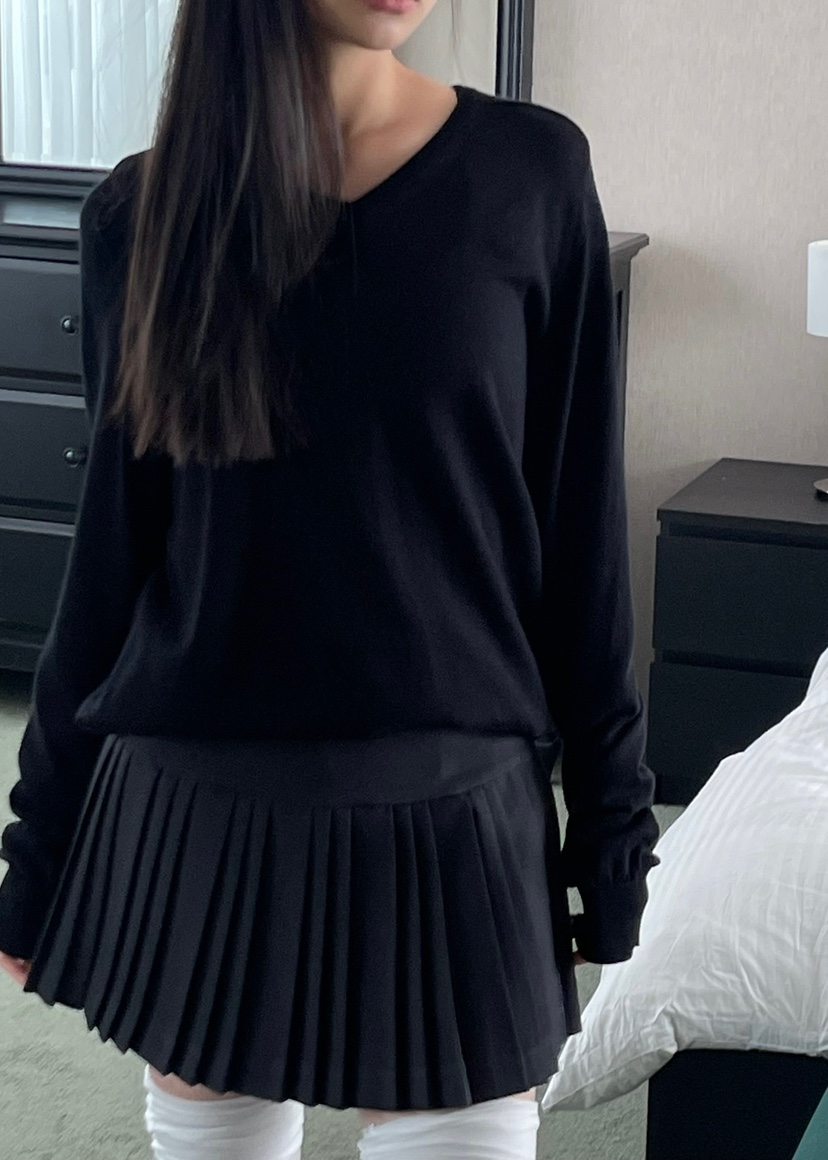 ANOTHER AVENUE東大門直郵女裝新品人氣熱賣時尚針織衫V領ANOTHER AVENUE針織衫