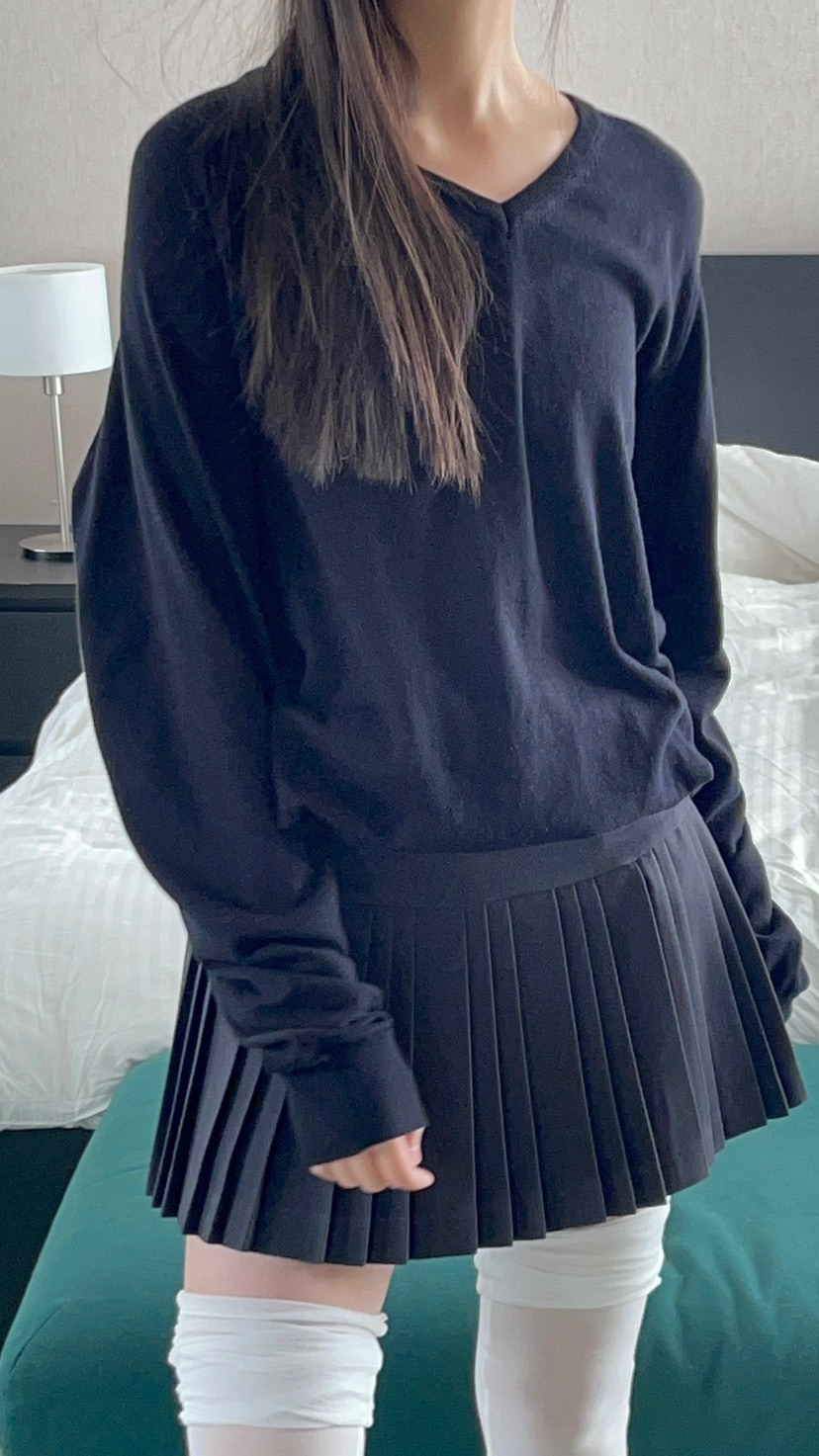 ANOTHER AVENUE東大門直郵女裝新品人氣熱賣時尚針織衫V領ANOTHER AVENUE針織衫