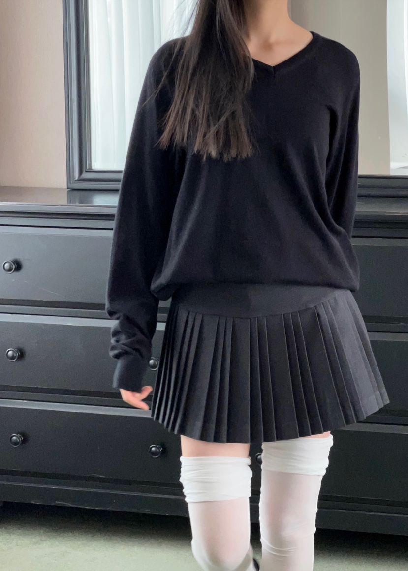 ANOTHER AVENUE東大門直郵女裝新品人氣熱賣時尚針織衫V領ANOTHER AVENUE針織衫