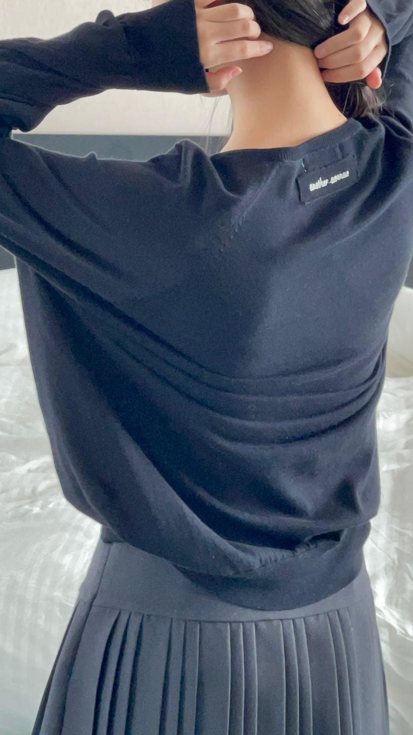 ANOTHER AVENUE東大門直郵女裝新品人氣熱賣時尚針織衫V領ANOTHER AVENUE針織衫