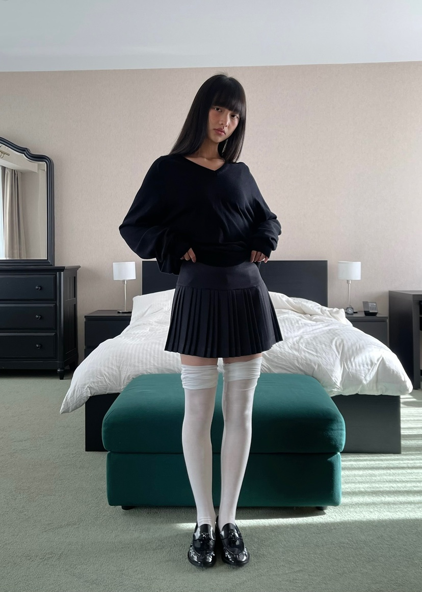 ANOTHER AVENUE東大門直郵女裝新品人氣熱賣時尚針織衫V領ANOTHER AVENUE針織衫