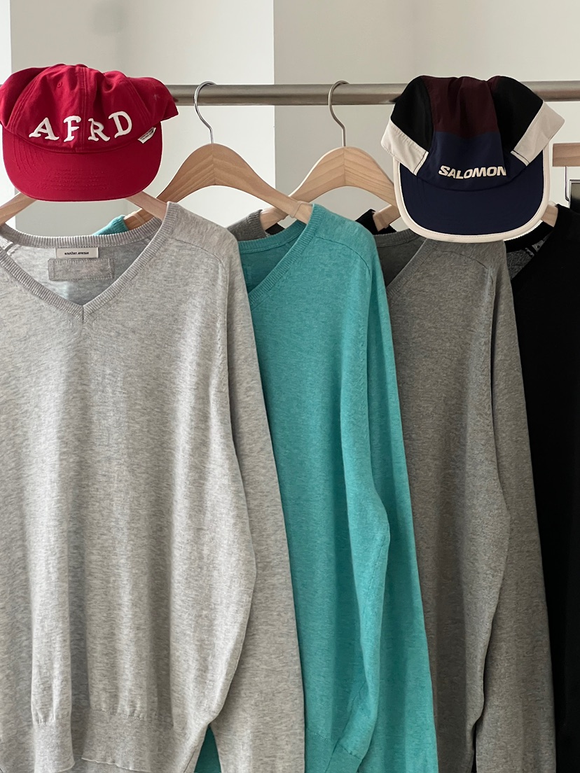 ANOTHER AVENUE東大門直郵女裝新品人氣熱賣時尚針織衫V領ANOTHER AVENUE針織衫