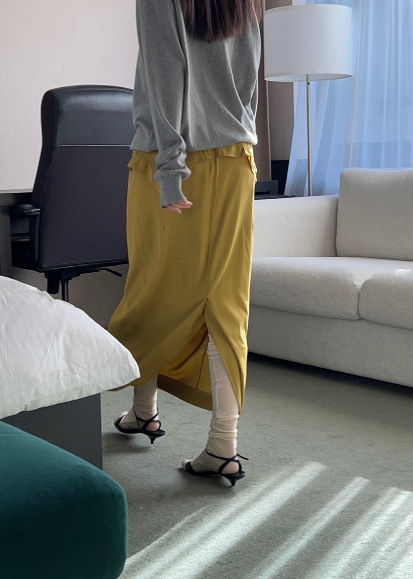 ANOTHER AVENUE韓國直郵女裝新品熱賣推薦職業休閑真品長裙ANOTHER AVENUE長裙