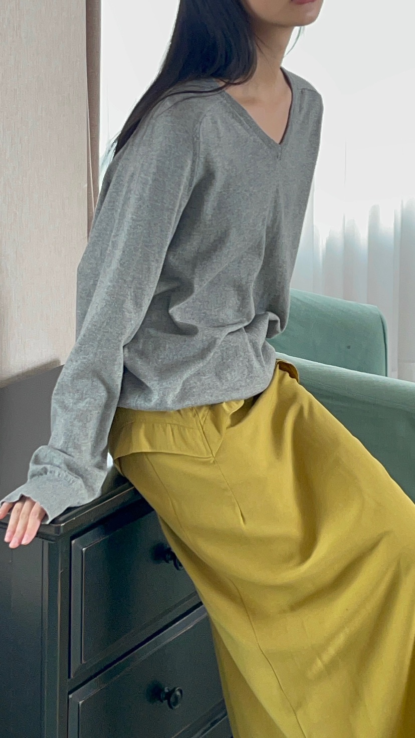 ANOTHER AVENUE韓國直郵女裝新品熱賣推薦職業休閑真品長裙ANOTHER AVENUE長裙