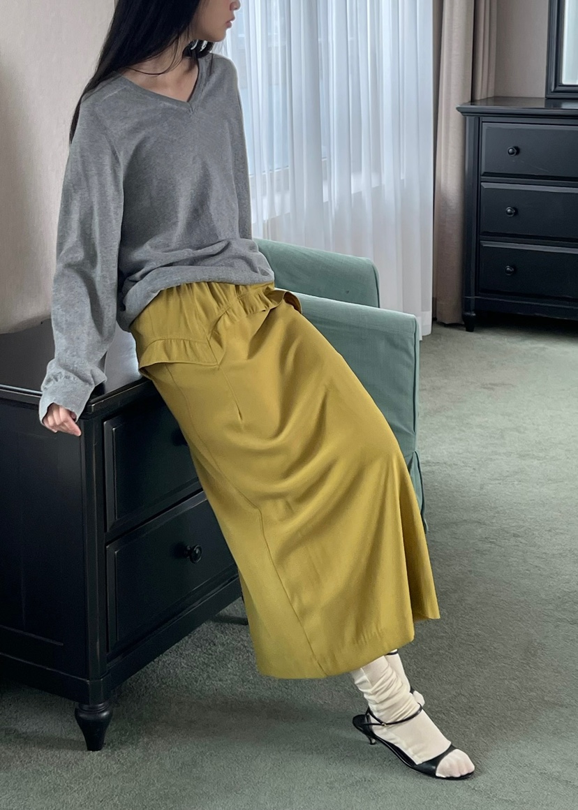 ANOTHER AVENUE韓國直郵女裝新品熱賣推薦職業休閑真品長裙ANOTHER AVENUE長裙