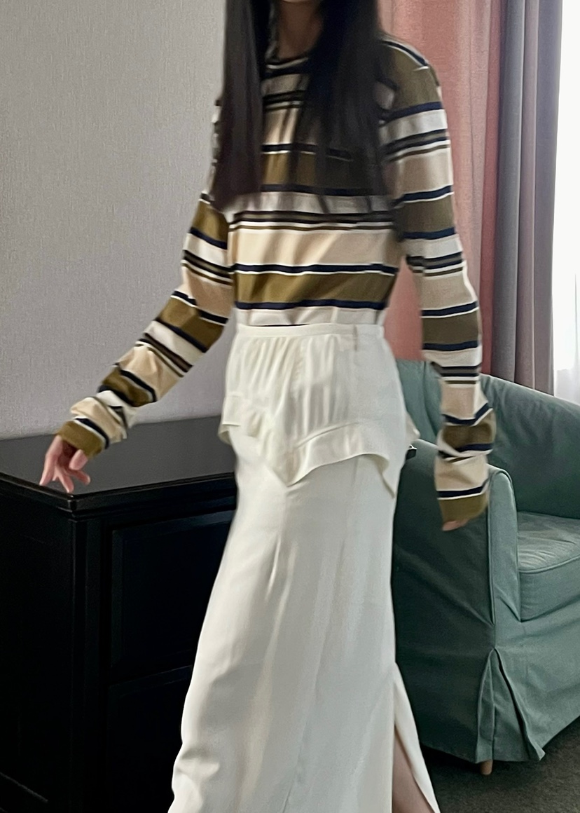 ANOTHER AVENUE韓國直郵女裝新品熱賣推薦職業休閑真品長裙ANOTHER AVENUE長裙