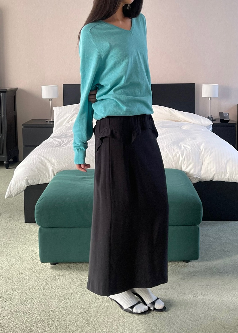 ANOTHER AVENUE韓國直郵女裝新品熱賣推薦職業休閑真品長裙ANOTHER AVENUE長裙