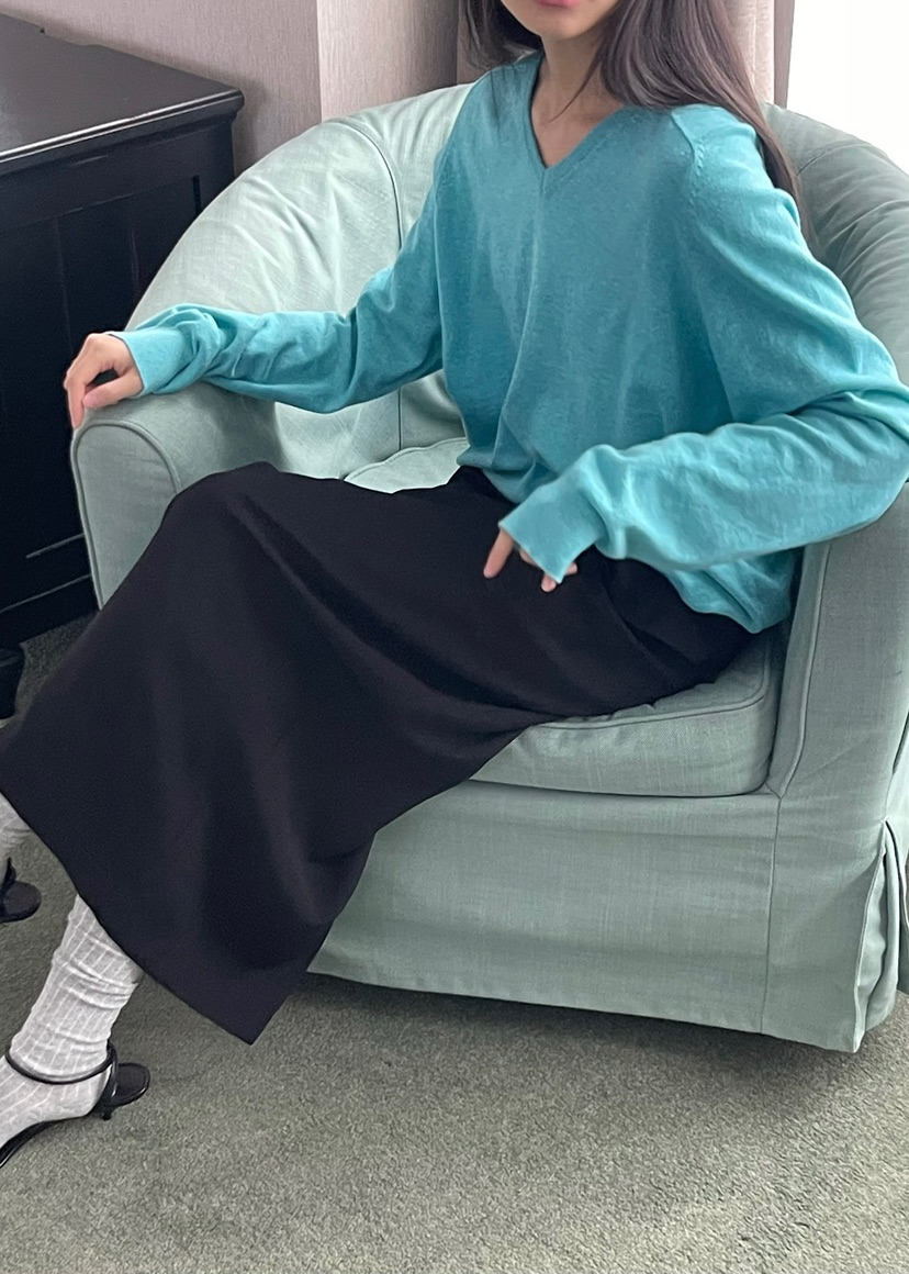 ANOTHER AVENUE韓國直郵女裝新品熱賣推薦職業休閑真品長裙ANOTHER AVENUE長裙