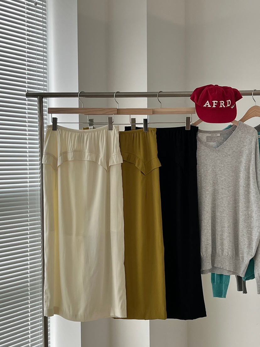 ANOTHER AVENUE韓國直郵女裝新品熱賣推薦職業休閑真品長裙ANOTHER AVENUE長裙