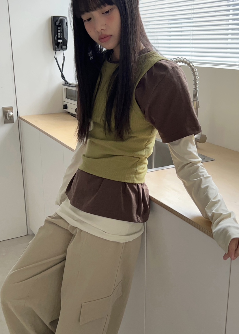 ANOTHER AVENUE東大門實拍女士新品真品時尚休閑熱賣T恤ANOTHER AVENUET恤