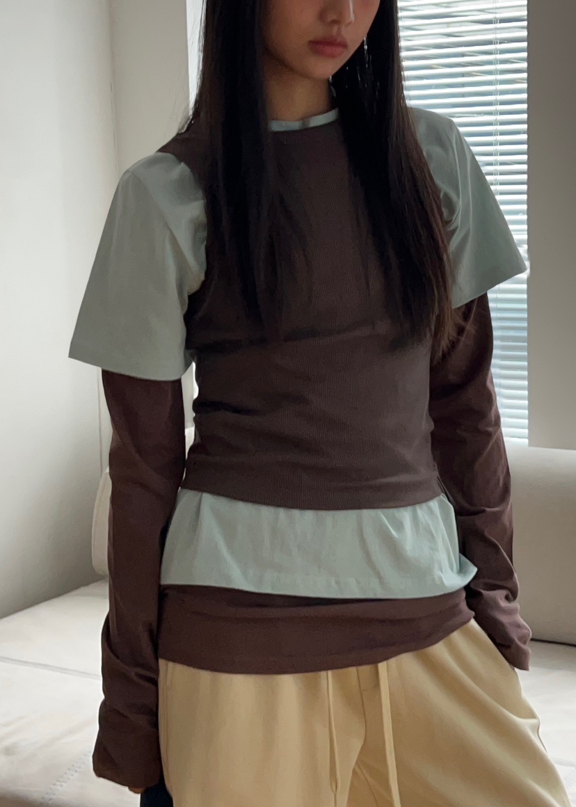 ANOTHER AVENUE東大門實拍女士新品真品時尚休閑熱賣T恤ANOTHER AVENUET恤