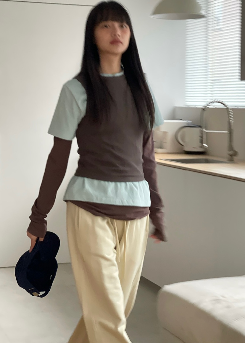 ANOTHER AVENUE東大門實拍女士新品真品時尚休閑熱賣T恤ANOTHER AVENUET恤