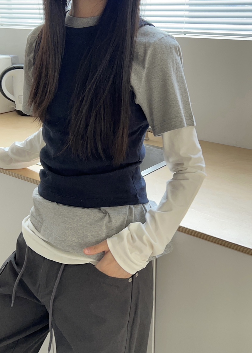 ANOTHER AVENUE東大門實拍女士新品真品時尚休閑熱賣T恤ANOTHER AVENUET恤