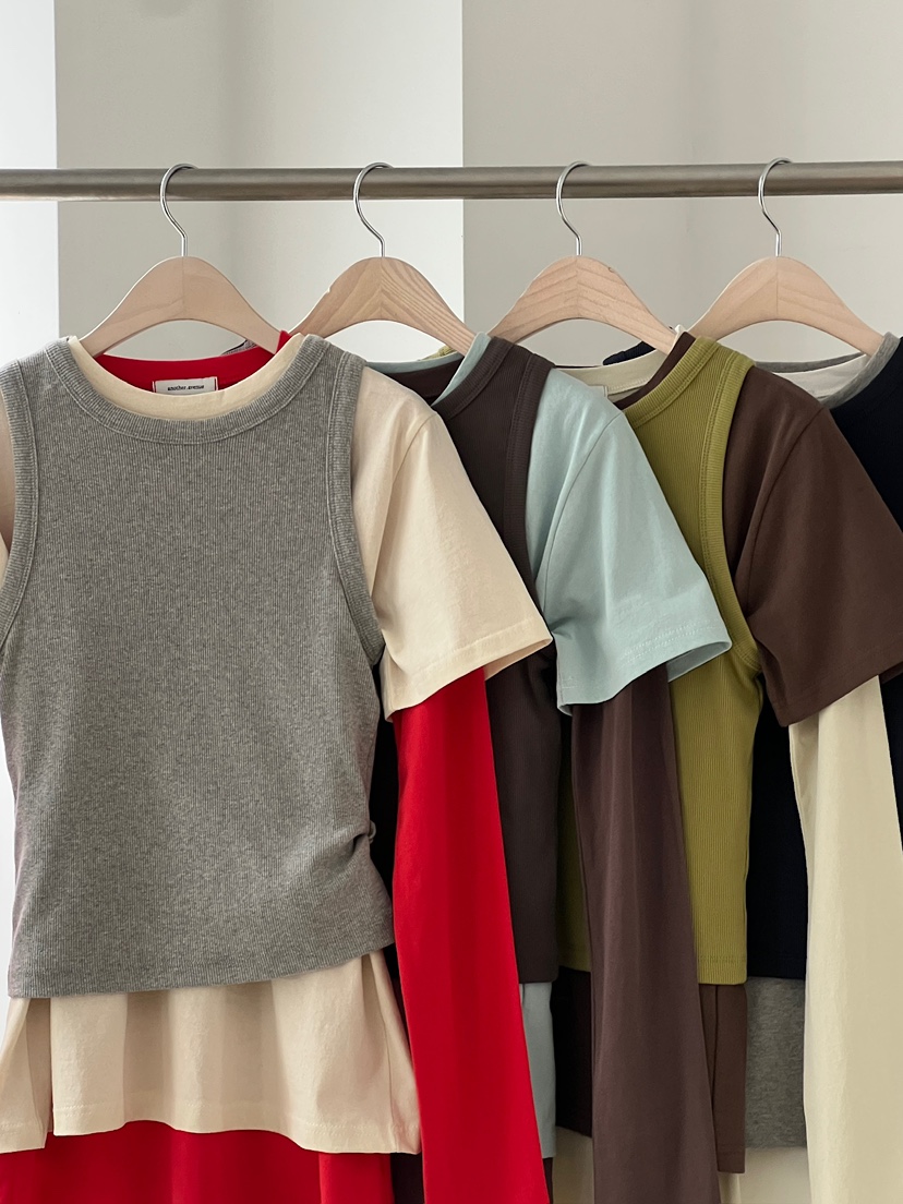 ANOTHER AVENUE東大門實拍女士新品真品時尚休閑熱賣T恤ANOTHER AVENUET恤