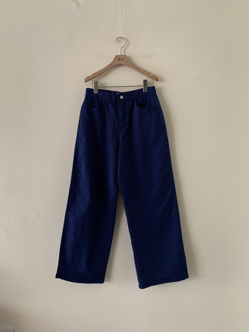 MENG東大門直郵女士新款時尚職業推薦休閑26春夏人氣牛仔褲MENG牛仔褲圖色2