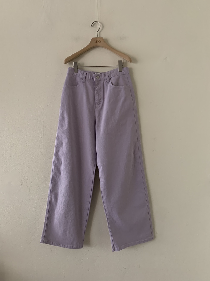 MENG東大門直郵女士新款時尚職業推薦休閑26春夏人氣牛仔褲MENG牛仔褲圖色4