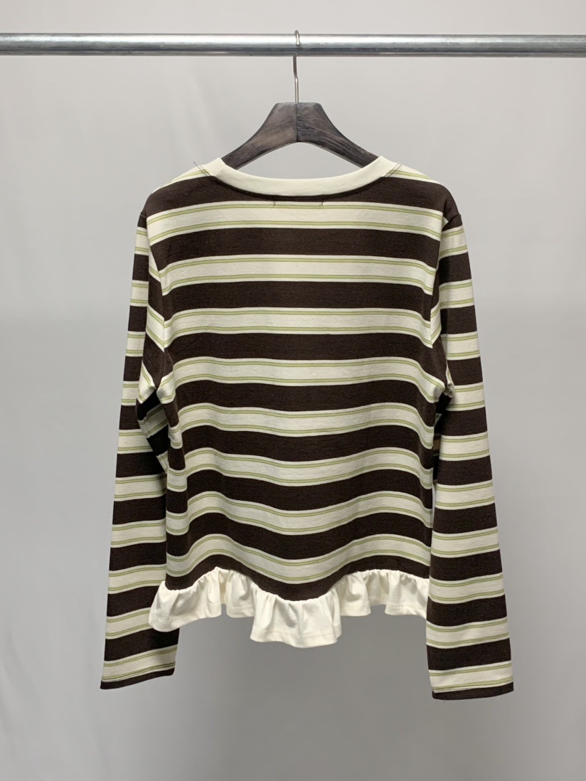 BEFORE SUNRISE東大門直郵女士新品休閑26春夏長袖T恤口袋BEFORE SUNRISE長袖T恤