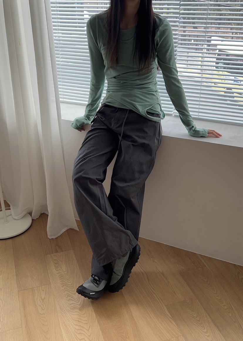 ANOTHER AVENUE東大門直郵女裝新款熱賣休閑褲斜紋棉布口袋ANOTHER AVENUE休閑褲