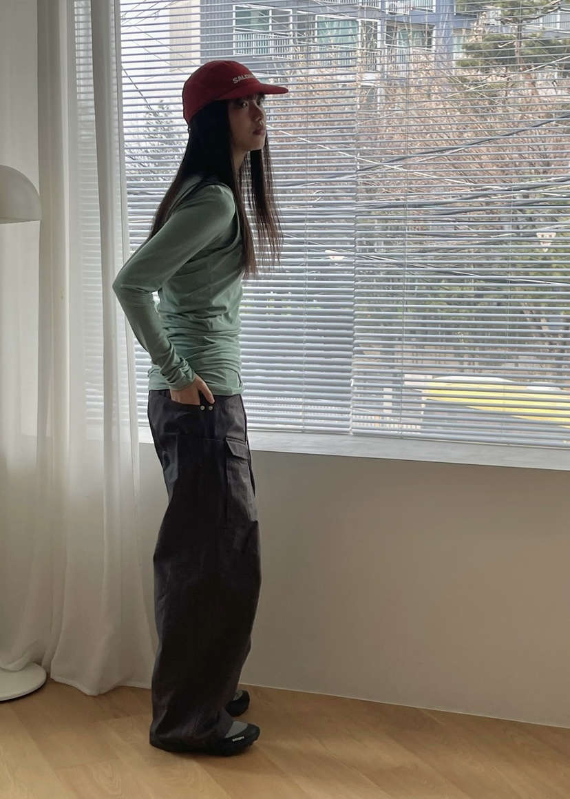 ANOTHER AVENUE東大門直郵女裝新款熱賣休閑褲斜紋棉布口袋ANOTHER AVENUE休閑褲