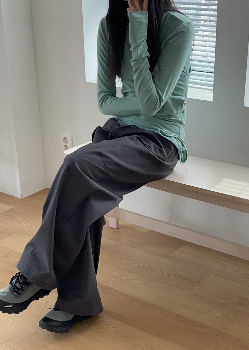 ANOTHER AVENUE東大門直郵女裝新款熱賣休閑褲斜紋棉布口袋ANOTHER AVENUE休閑褲