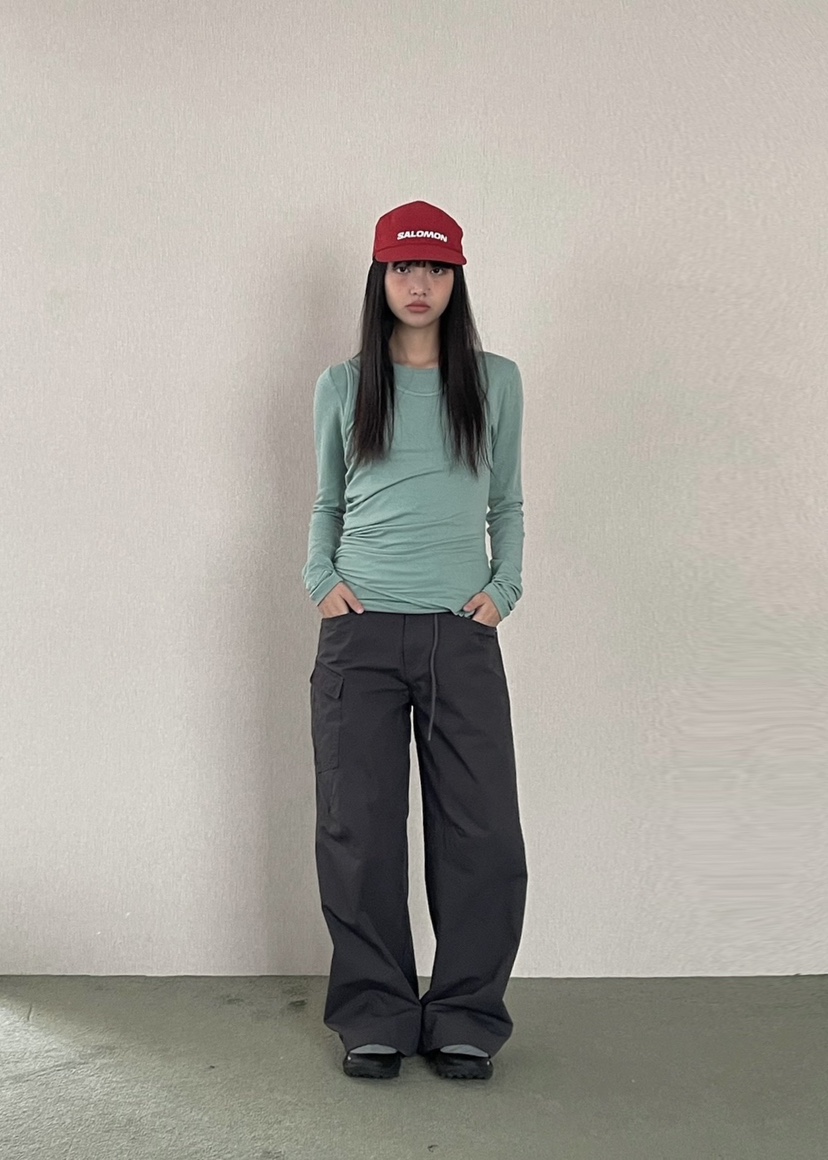 ANOTHER AVENUE東大門直郵女裝新款熱賣休閑褲斜紋棉布口袋ANOTHER AVENUE休閑褲