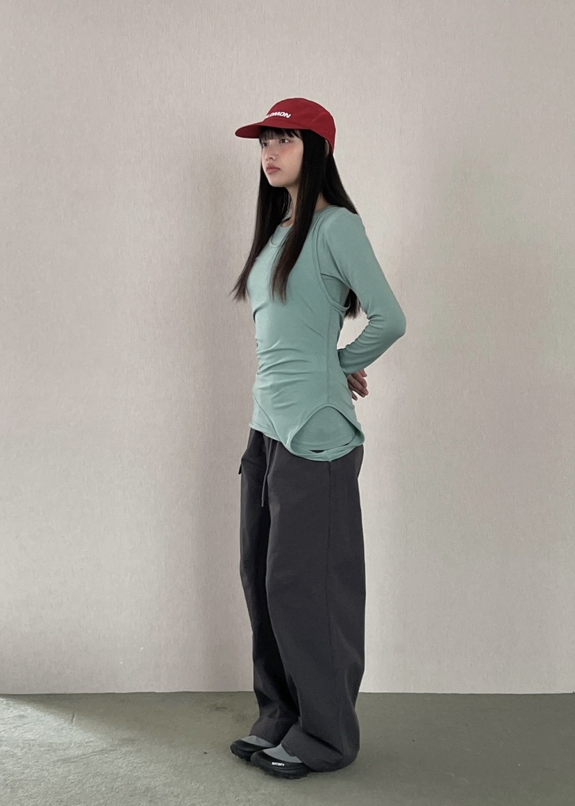 ANOTHER AVENUE東大門直郵女裝新款熱賣休閑褲斜紋棉布口袋ANOTHER AVENUE休閑褲