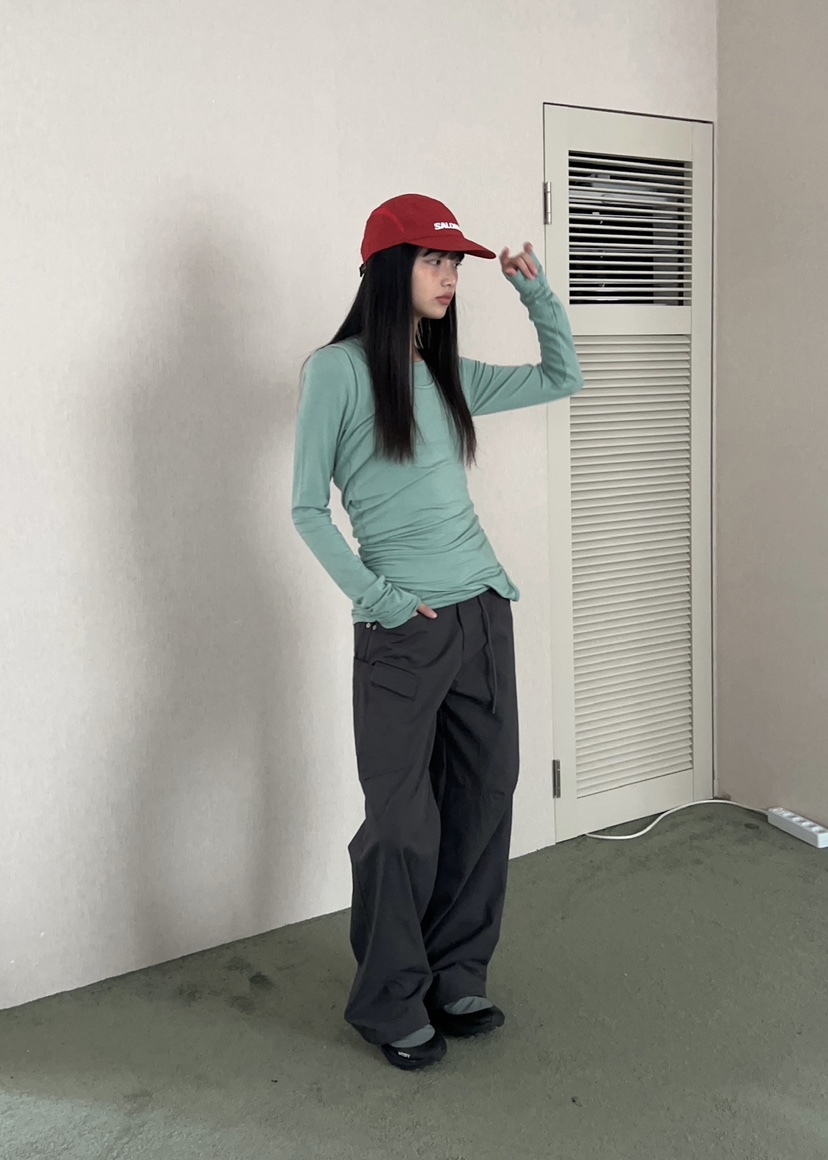 ANOTHER AVENUE東大門直郵女裝新款熱賣休閑褲斜紋棉布口袋ANOTHER AVENUE休閑褲